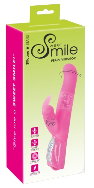 Smile Pearly Bunny Pink Vibrat