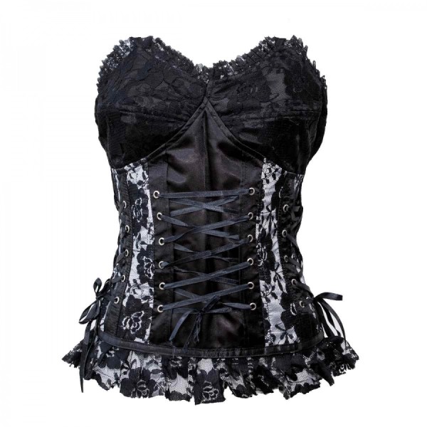 Ladies Full Bust Corset with Lace