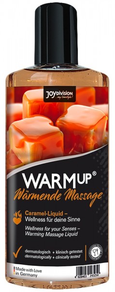 Warm-up Massageöl Caramel