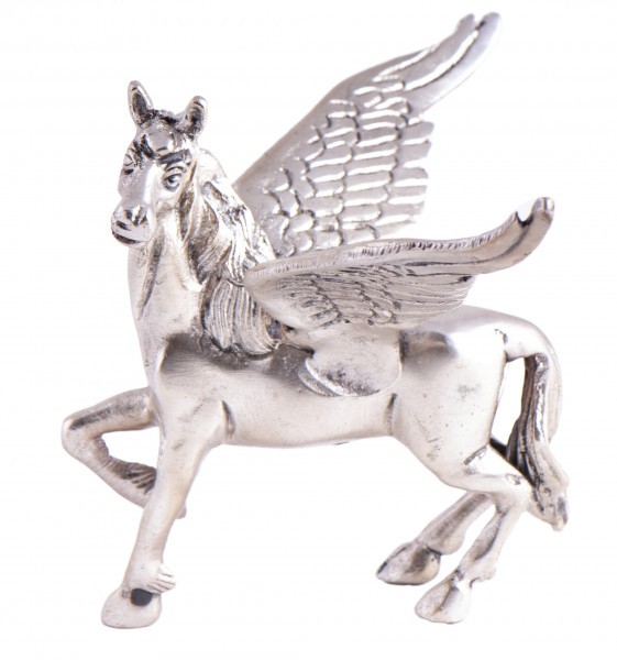 Pegasus versilbert