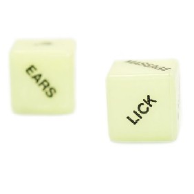 Glow-in-the-dark Foreplay Dice
