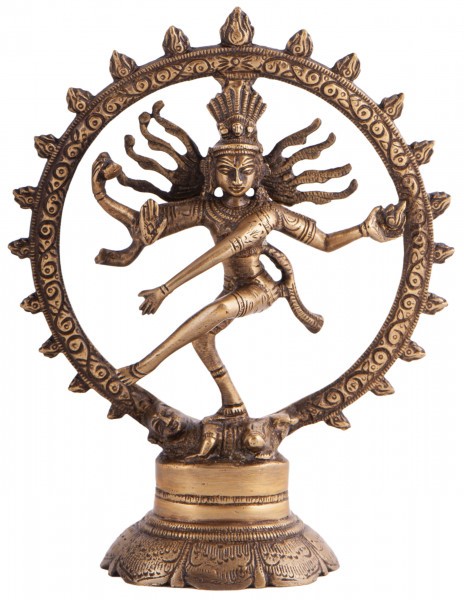 Shiva 20 cm aus Messing