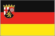 Flagge 'Rheinland-Pfalz'