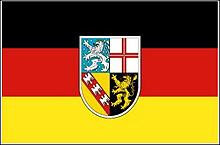Flagge 'Saarland'