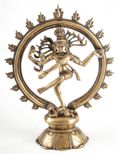 Shiva 24 cm aus Messing