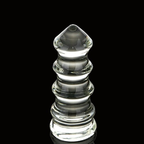 Glass plug 'uneven tower'