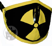 MM - Latex Cyber Half Mask Radioactive Version V